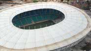 Imagem  Zé Eduardo registra fotos aéreas da Arena. Confira