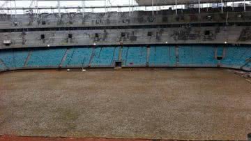 Imagem Fotos: plantio do gramado da Arena Fonte Nova 