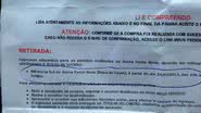 Imagem Torcedor reclama da troca de ingressos da Arena
