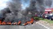 Imagem Manifestação: moradores bloqueiam a Baixa do Fiscal