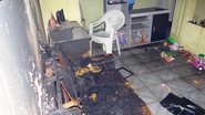 Imagem Homem ateia fogo em casa após agredir mulher