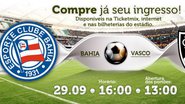 Imagem Arena Fonte Nova feliz com a renda da partida entre Bahia e Vasco