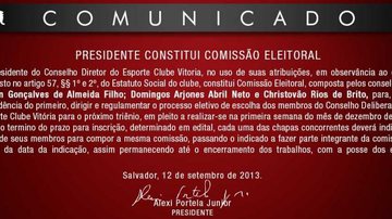 Imagem Alexi Portela constitui comissão eleitoral visando eleições do Conselho