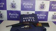 Imagem Adolescente guardava armas para traficante, em Irecê