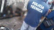 Imagem Vídeo: suspeito de roubo morre carbonizado durante assalto