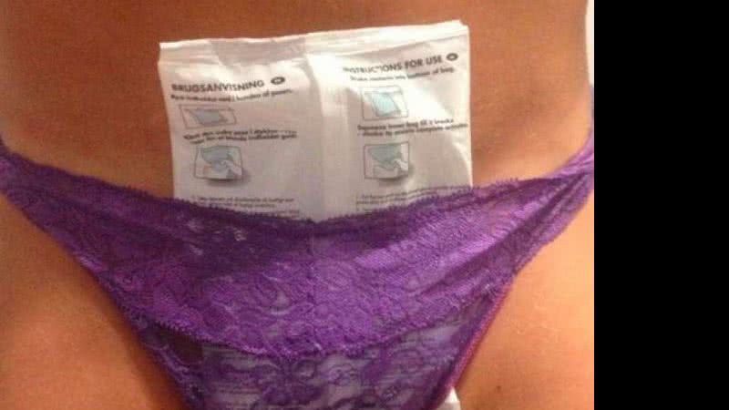 Imagem Atacante sofre lesão vaginal e põe foto de sua recuperação