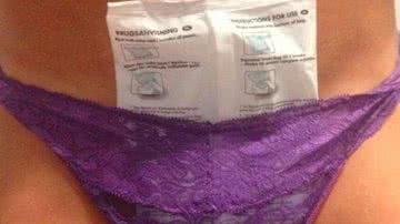 Imagem Atacante sofre lesão vaginal e põe foto de sua recuperação