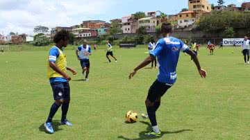 Imagem Cristóvão realiza treino técnico e de finalizações nesta manhã