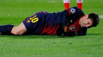 Imagem Messi ficará por duas ou três semanas longe dos gramados