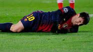 Imagem Messi ficará por duas ou três semanas longe dos gramados