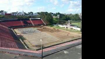 Imagem Barradão: confira como estão as obras para a Copa