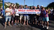Imagem Antes do Ba-Vi, tricolores pedem: "MGF nunca mais"