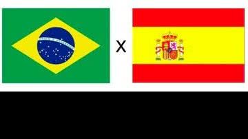 Imagem Brasil e Espanha não se enfrentam desde 1999