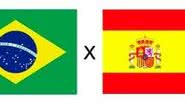 Imagem Brasil e Espanha não se enfrentam desde 1999
