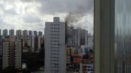 Imagem Incêndio atinge prédio em Brotas