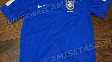 Imagem Possível camisa do Brasil para Copa das Confederações cai na internet