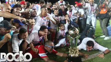 Imagem É campeão! Torcida do Bahia comemora título com trio e Lepo Lepo. Assista