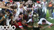 Imagem É campeão! Torcida do Bahia comemora título com trio e Lepo Lepo. Assista