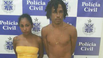 Imagem Casal preso em boca de fumo de Arembepe
