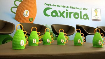 Imagem Globo Marcas quer vender 50 milhões de caxirolas até a Copa