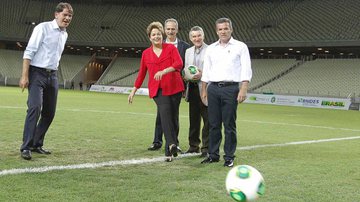 Imagem Dilma vem a Salvador dar pontapé inicial na Fonte Nova