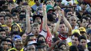 Imagem Indignada, torcida passa a torcer pela Alemanh na Fan Fest Salvador