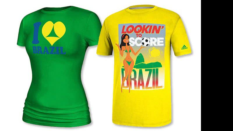 Imagem Adidas suspende venda de camisa após repúdio do governo