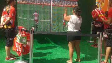 Imagem Intervalo de jogo é sinônimo de resenha na Fan Fest