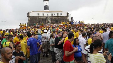 Imagem Cinco pessoas sofreram traumas no Fifa Fan Fest em Salvador