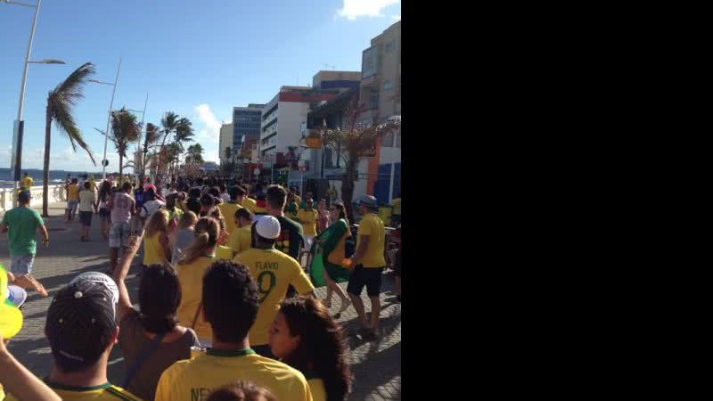 Imagem Fifa Fan Fest: fila já chega ao Cristo na Barra