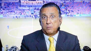 Imagem Galvão deixa de narrar jogo do Brasil na Copa pela primeira vez