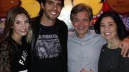 Imagem Apesar de boatos de divórcio, Kaká e esposa vão a festa de Serginho Groisman