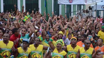 Imagem Mesmo se desse empate, Olodum manteria mesma energia, diz vocalista