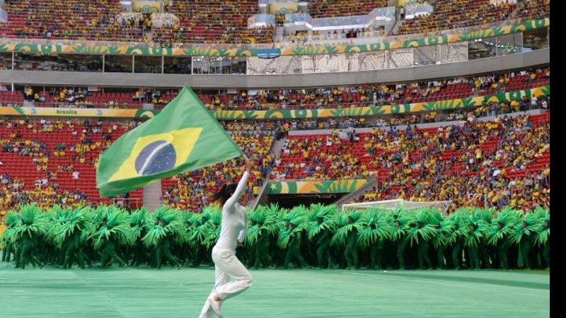 Imagem Datafolha revela que 77% do povo brasileiro apoia a Copa do Mundo