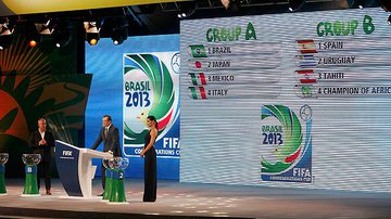 Imagem Mensagem do governador abre cerimônia do sorteio final da Copa