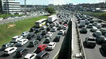 Imagem Pré-jogo da seleção congestiona trânsito nas principais avenidas de Salvador