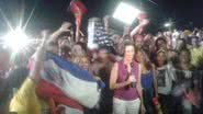 Imagem  Rede americana faz link ao vivo e anima baianos