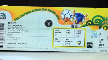 Imagem Cerca de 80 mil ingressos não foram retirados para Copa das Confederações