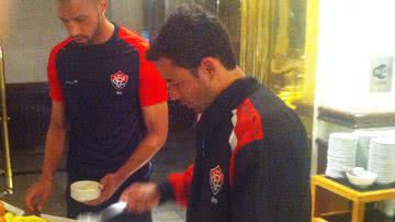 Imagem Vitória encerra preparação em Curitiba para jogo com Furacão