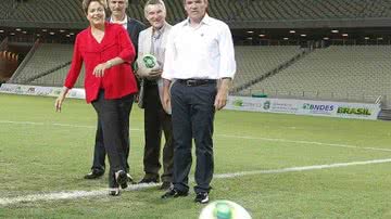 Imagem Visita de Dilma à Arena Fonte Nova é cancelada