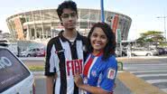Imagem Fora de campo, tricolores e torcedores do Galo em clima de alegria e paz