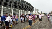 Imagem Eleições do Bahia: torcedores já chegam na Arena para votar