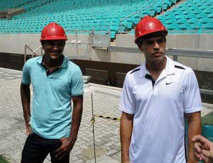 Imagem Fahel visita Arena Fonte Nova e se diz ansioso por "estreia"