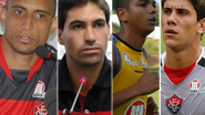 Imagem Cardoso, Marcos, David e Giancarlo estão fora do Vitória