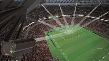 Imagem Tecnologia na linha do gol vai ser usada no Brasileirão, inclusive na Arena