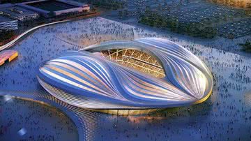 Imagem Estádio projetado para Copa de 2022 no Qatar terá formato de uma vagina