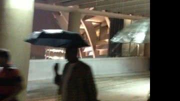 Imagem Goteiras no Maracanã denunciam má qualidade da obra
