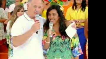 Imagem No 'Esquenta', Felipão promete hexa e pede apoio da torcida