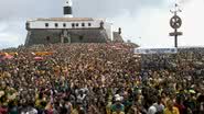 Imagem Fifa Fan Fest lota após primeiro tempo na Barra