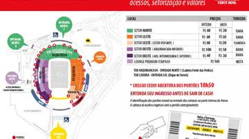 Imagem Ingressos para Bahia x Flamengo estão à venda